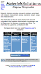 Mobile Screenshot of materialssolutions.info